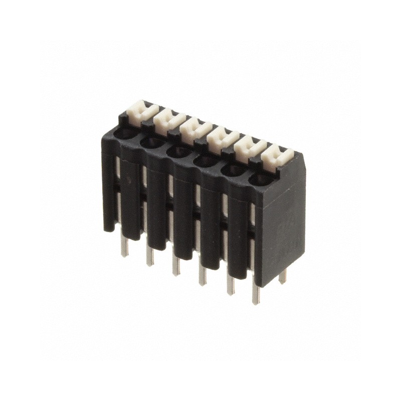 1 pcs : AST2130602 - TERM BLK 6P TOP ENTRY 3.5MM PCB