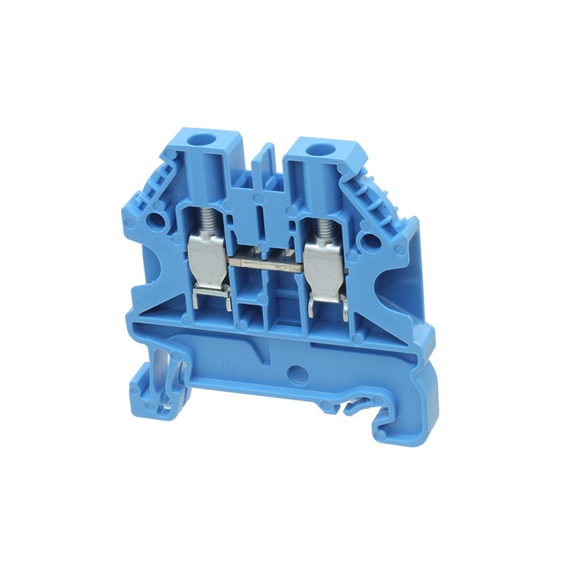 1 pcs : XW5T-S4.0-1.1-1BL - TB SCREW 4MM 1:1 1TIER BLUE