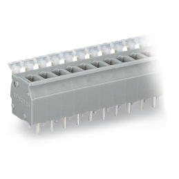 1 pcs : 255-402 - PCB TERMINAL BLOCK PUSH-BUTTON