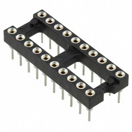 1 pcs : D2820-42 - CONN IC DIP SOCKET 20POS GOLD