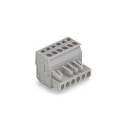 1 pcs : 232-202/026-000 - 1-CONDUCTOR FEMALE PLUG ANGLED