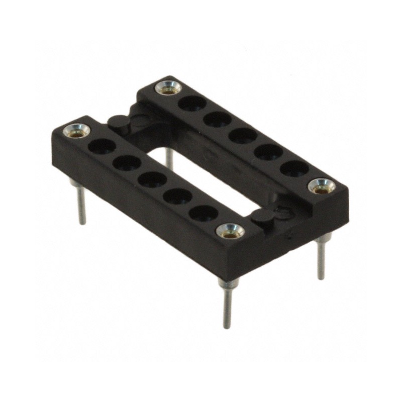 1 pcs : 110-43-314-10-001000 - CONN IC DIP SOCKET 14POS GOLD