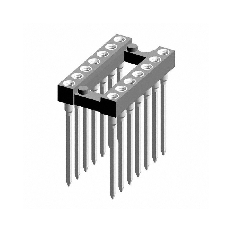 1 pcs : 123-83-314-41-001101 - CONN IC DIP SOCKET 14POS GOLD