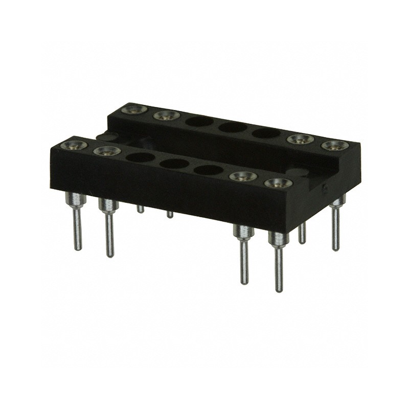 1 pcs : 110-43-314-10-002000 - CONN IC DIP SOCKET 14POS GOLD