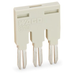1 pcs : 870-406 - PUSH-IN TYPE JUMPER BAR INSULAT