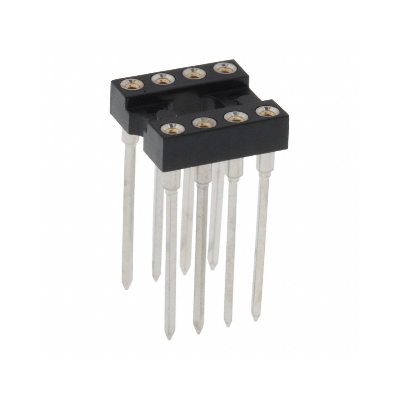 1 pcs : 123-93-308-41-001000 - CONN IC DIP SOCKET 8POS GOLD