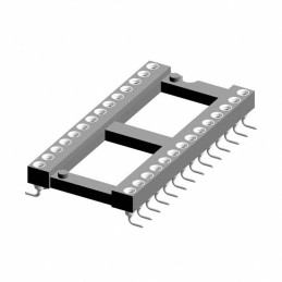 1 pcs : 110-87-628-41-105101 - CONN IC DIP SOCKET 28POS GOLD