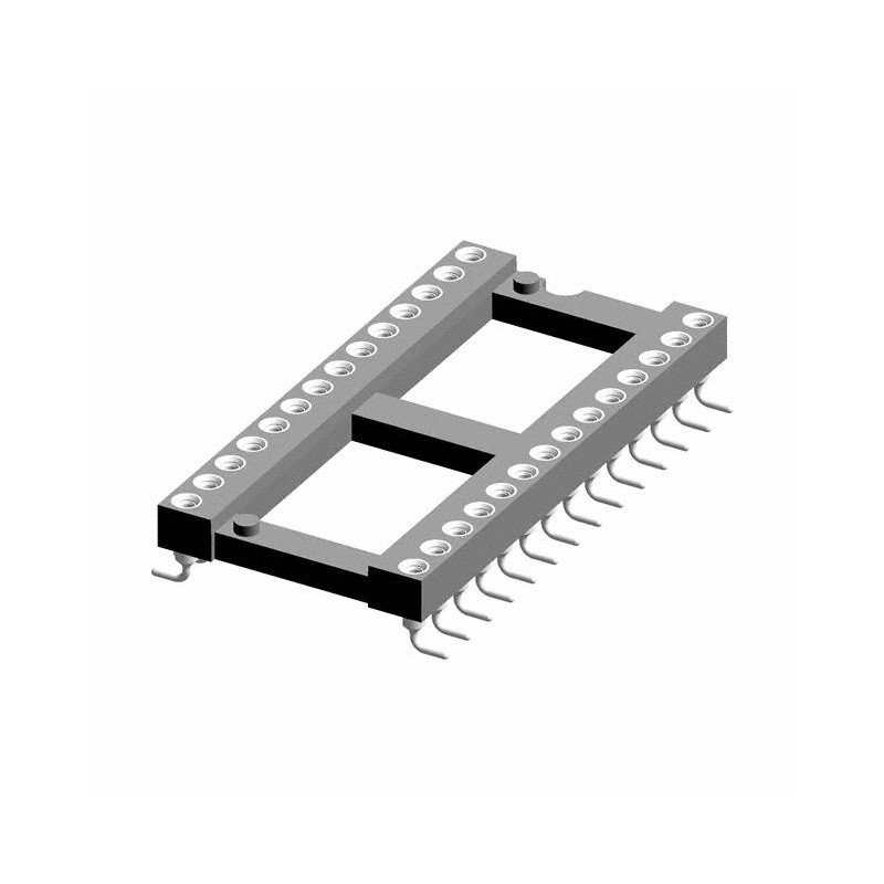 1 pcs : 110-87-628-41-105101 - CONN IC DIP SOCKET 28POS GOLD