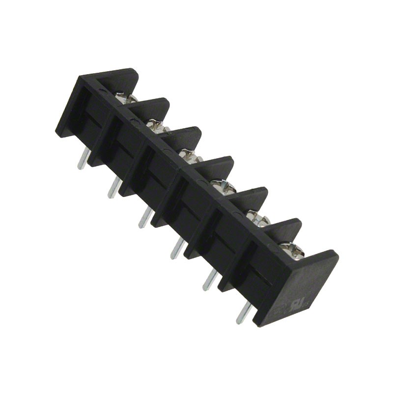 1 pcs : OSTYK33106030 - CONN BARRIER STRIP 6CIRC 0.325'