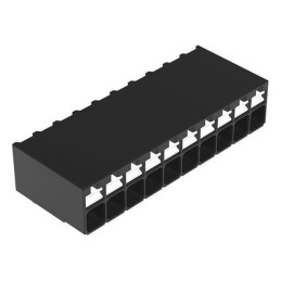 1 pcs : 2086-1230 - TERM BLK 10P SIDE ENT 3.5MM PCB