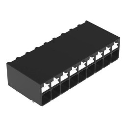 1 pcs : 2086-1209 - TERM BLK 9P SIDE ENT 3.5MM PCB