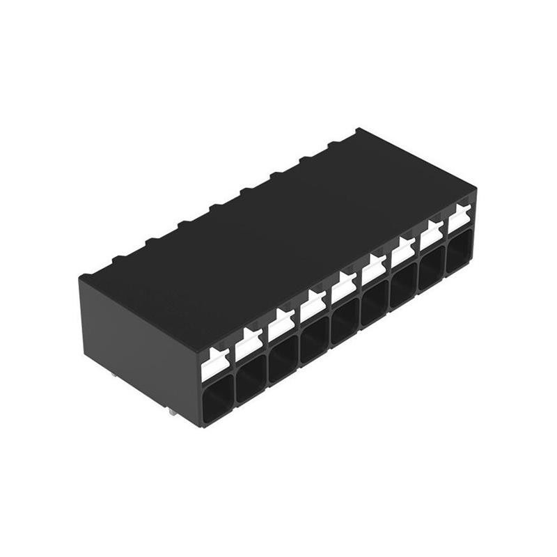 1 pcs : 2086-1209 - TERM BLK 9P SIDE ENT 3.5MM PCB