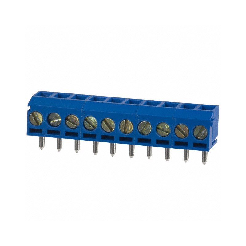 1 pcs : OSTTF100161 - TERM BLK 10POS TOP ENT 3.5MM PCB