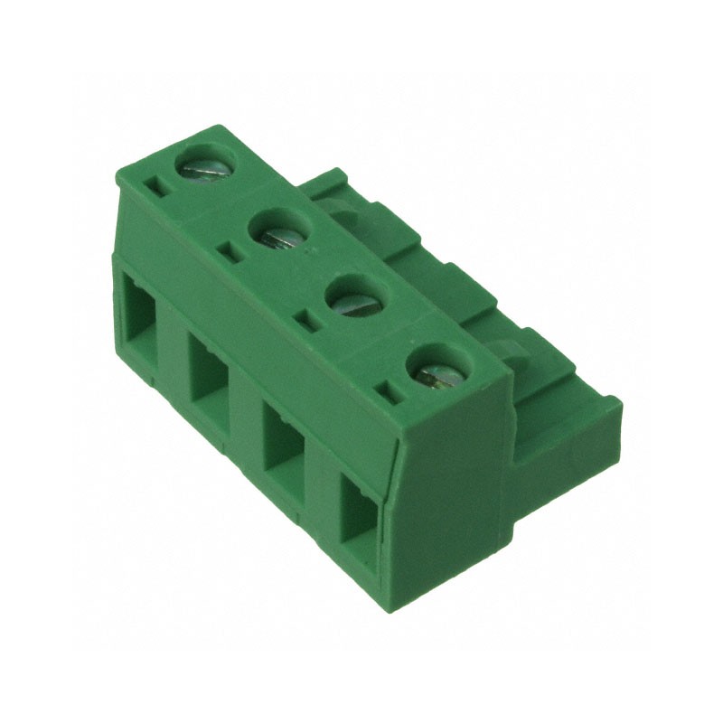 1 pcs : OSTTJ040150 - TERM BLOCK PLUG 4POS STR 7.62MM