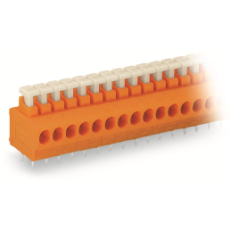 1 pcs : 235-105 - PCB TERMINAL BLOCK PUSH-BUTTON