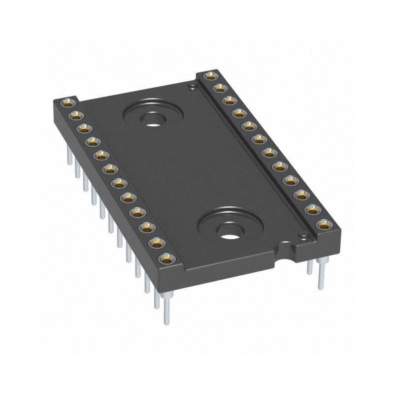 1 pcs : 210-93-624-41-001000 - CONN IC DIP SOCKET 24POS GOLD