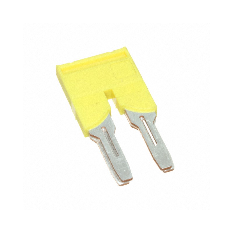 1 pcs : XW5S-S6.0-2 - JUMPER TERM BLK 2POS FLAT PIN