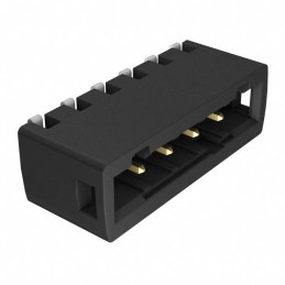 1 pcs : XW4K-04A1-H1 - TERM BLOCK HDR 4POS 90DEG 2.54MM