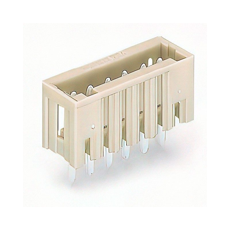 1 pcs : 734-136 - HEADER MALE VERTICAL 6POS