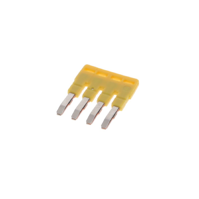 1 pcs : XW5S-S2.5-4 - JUMPER TERM BLK 4POS FLAT PIN