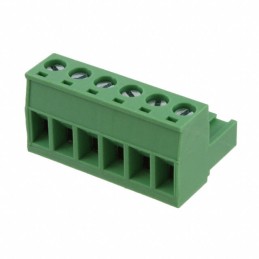 1 pcs : OSTTJ065153 - TERM BLOCK PLUG 6POS STR 5.08MM