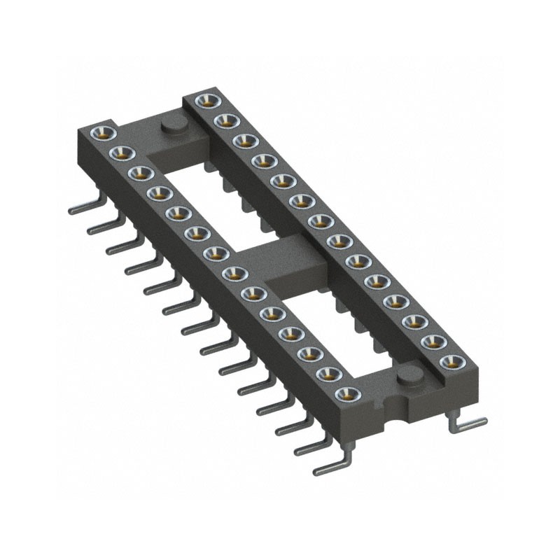 1 pcs : 110-47-328-41-105000 - CONN IC DIP SOCKET 28POS GOLD