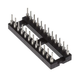 1 pcs : ICA-324-STT - CONN IC DIP SOCKET 24POS TIN