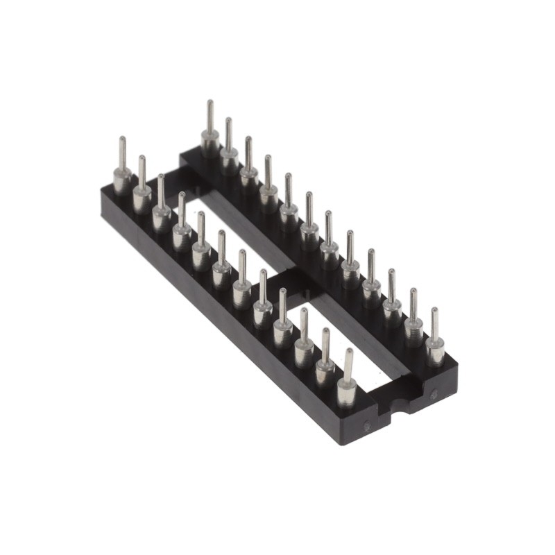 1 pcs : ICA-324-STT - CONN IC DIP SOCKET 24POS TIN