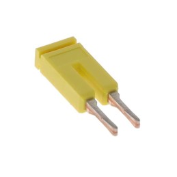 1 pcs : XW5S-P1.5-2YL - SHRT BAR 1.5MM 2 POLE YELLOW