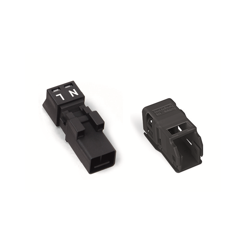 1 pcs : 890-212/342-000 - PLUG WITH STRAIN RELIEF HOUSING