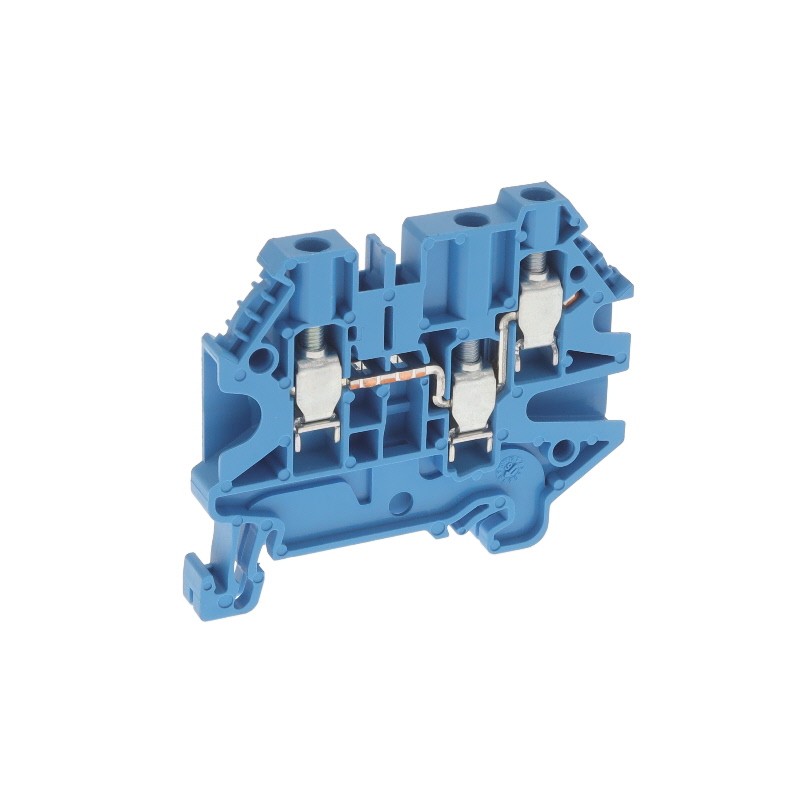 1 pcs : XW5T-S4.0-1.2-1BL - TB SCREW 4MM 1:2 1TIER BLUE