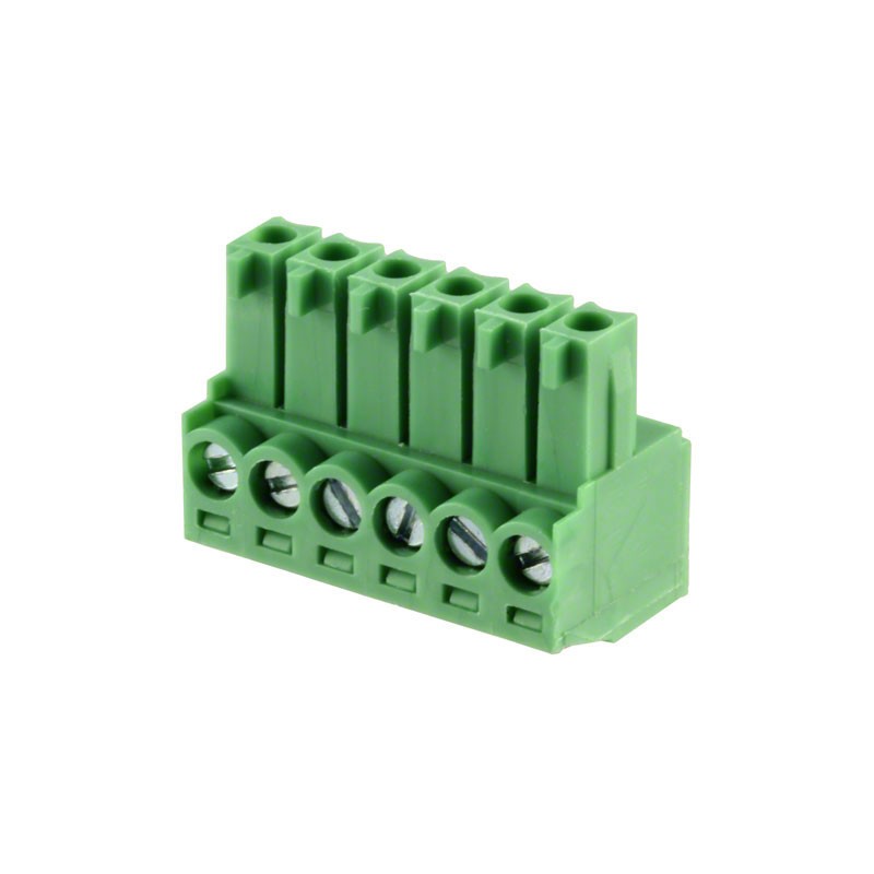 1 pcs : OSTTJ0611530 - TERM BLOCK PLUG 6POS STR 3.5MM