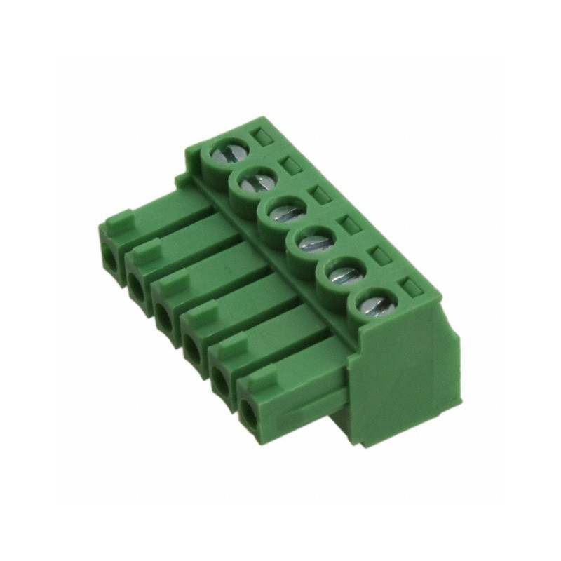 1 pcs : OSTTJ0631530 - TERM BLOCK PLUG 6POS STR 3.81MM