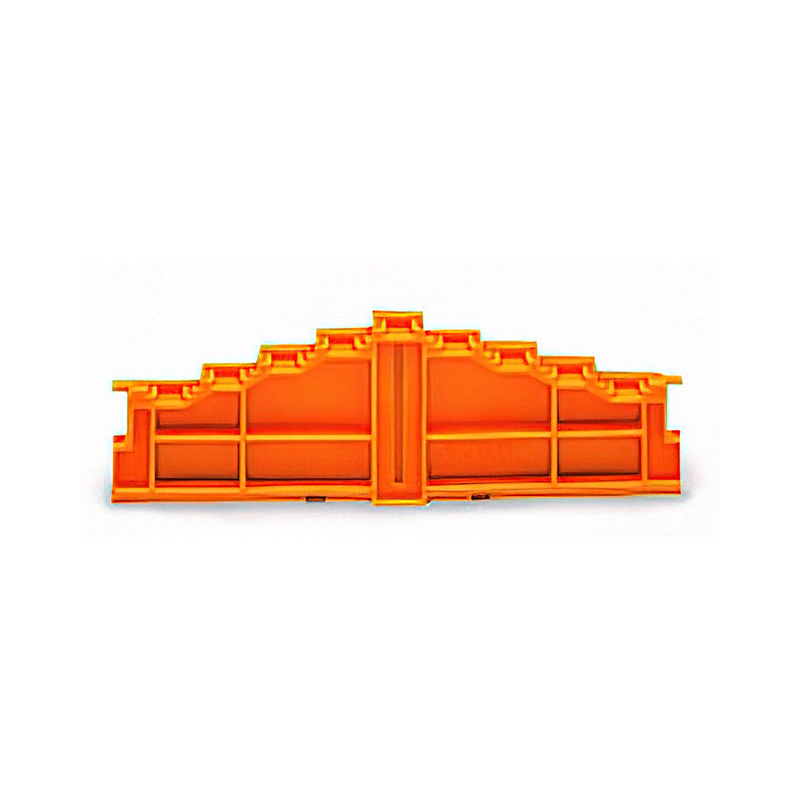 1 pcs : 727-217 - 4-LEVEL END PLATE PLAIN 7.62 M