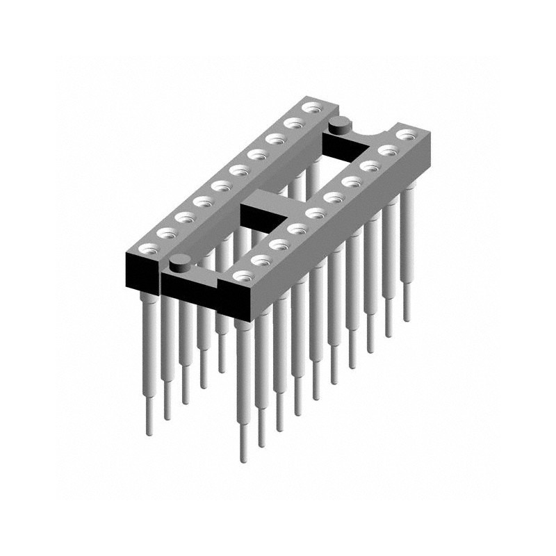 1 pcs : 116-87-320-41-008101 - CONN IC DIP SOCKET 20POS GOLD