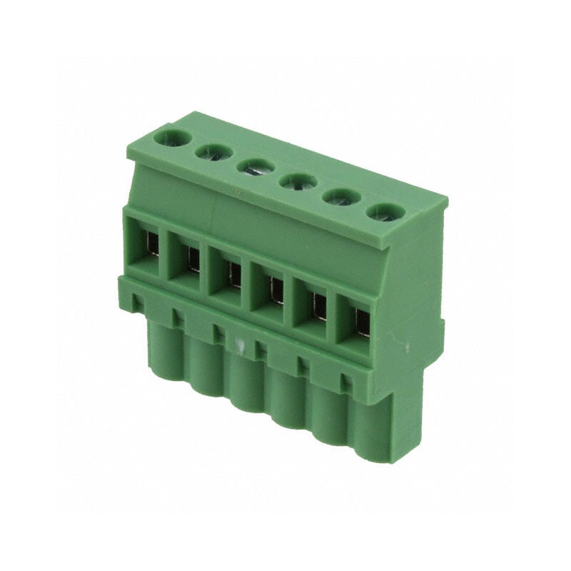 1 pcs : OSTTS06515B - TERM BLOCK PLUG 6POS 5.08MM
