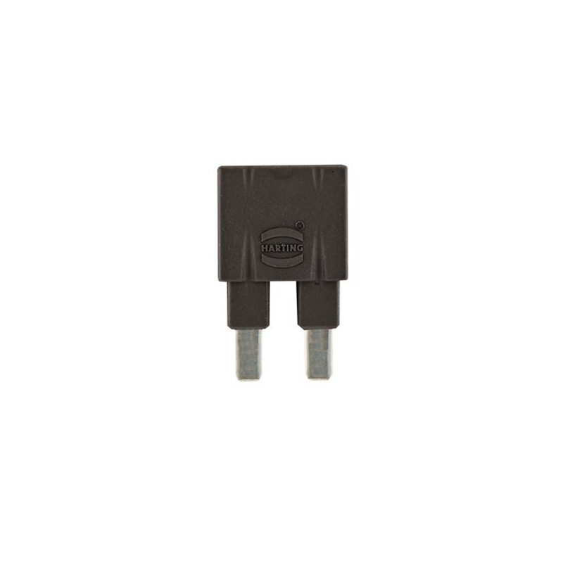 1 pcs : 09330009852 - HAN ES PRESS PLUG-IN JUMPER 1X2