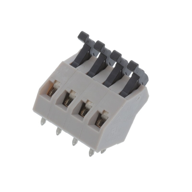 1 pcs : AST0450404 - SPRING CLAMP TERMINAL BLOCK, 45