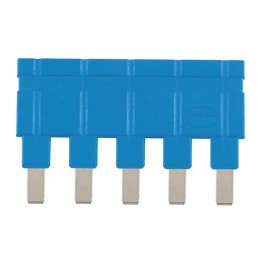 1 pcs : 09330009844 - JUMPER ACROSS 1X5 BLUE 16A