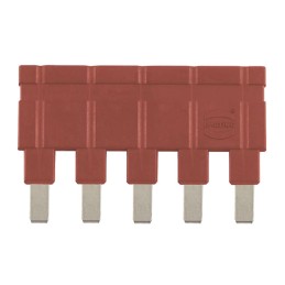 1 pcs : 09330009833 - JUMPER ACROSS 1X5 RED 16A