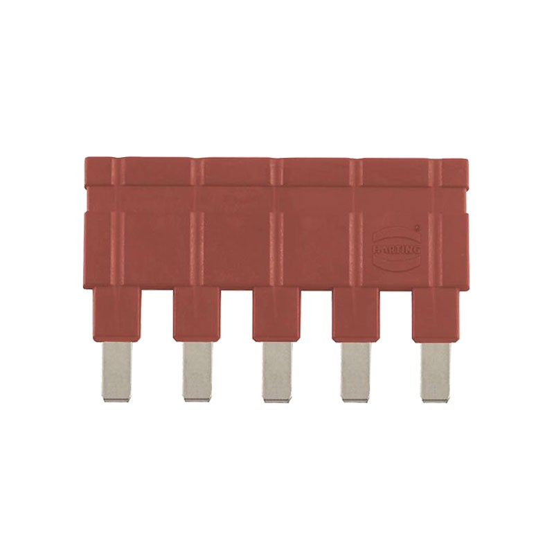 1 pcs : 09330009833 - JUMPER ACROSS 1X5 RED 16A