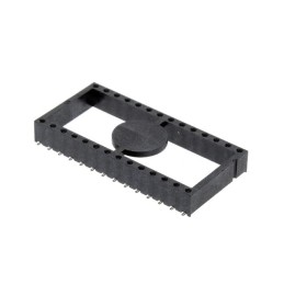 1 pcs : ICF-628-T-O - CONN IC DIP SOCKET 28POS TIN