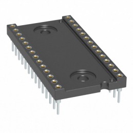 1 pcs : 210-93-628-41-001000 - CONN IC DIP SOCKET 28POS GOLD