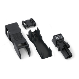 1 pcs : 890-102 - SOCKET WITH STRAIN RELIEF HOUSIN