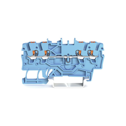 1 pcs : 2200-1404 - 4-CONDUCTOR THROUGH TERMINAL BLO