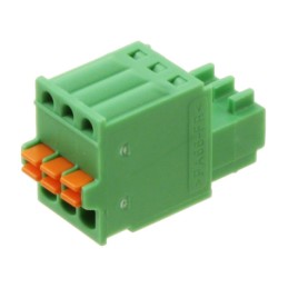 1 pcs : 1881338 - TERM BLOCK PLUG 3POS STR 2.5MM