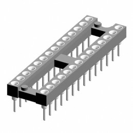 1 pcs : 110-83-328-41-001101 - CONN IC DIP SOCKET 28POS GOLD