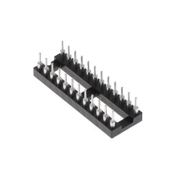 1 pcs : ICA-324-SST - .100' SCREW MACHINE DIP SOCKET