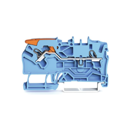 1 pcs : 2102-1204 - 2-CONDUCTOR THROUGH TERMINAL BLO