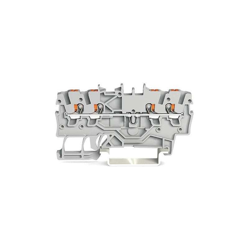 1 pcs : 2200-1401 - 4-CONDUCTOR THROUGH TERMINAL BLO